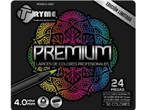 Colores Pastel Tryme Premium 24pza