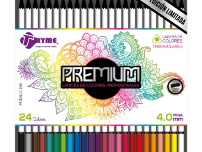 Lapices Colores Tryme Duo Premium Metalicos 12 Piezas - Mercadito sobre  redes