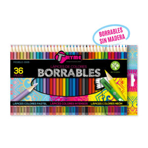 Lápices de colores borrables 1508